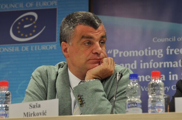 Саша Мирковић Саша Мирковић - Sputnik Србија