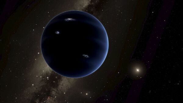 Иллюстрация предположительно новой планеты Солнечной системы Планеты 9 - Sputnik Србија
