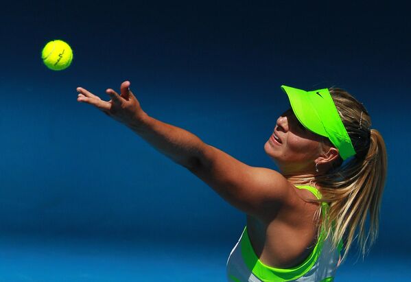 Marija Šarapova na Australijan openu 2012. godine - Sputnik Srbija