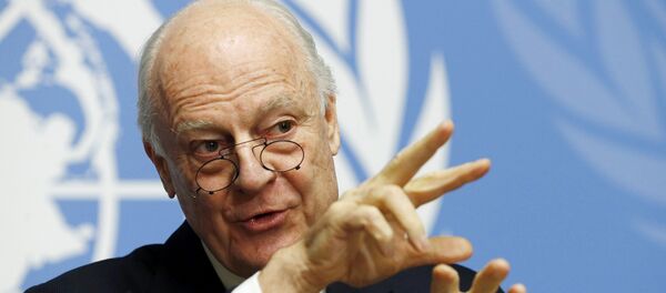 Specijalni izaslanik UN za Siriju Stafan De Mistura - Sputnik Srbija