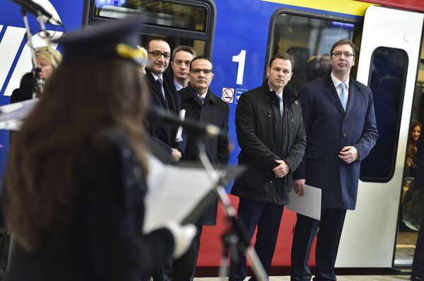 Svečanom otvaranju prisustvovao je i gradonačelnik Beograda Siniša Mali. Svečanom otvaranju prisustvovao je i gradonačelnik Beograda Siniša Mali. - Sputnik Srbija