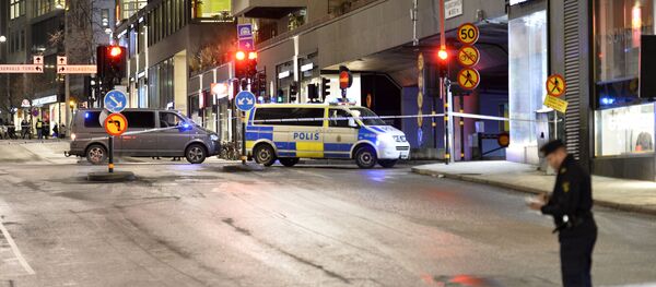 Експлозија у Стокхолму. Полиција на лицу места - Sputnik Србија