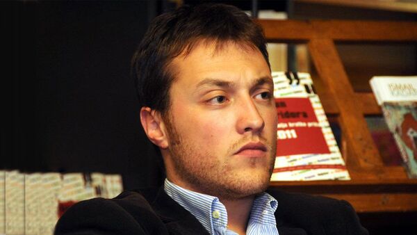 Изрвшни директор Покрета за неутралност и новинар Марко Милачић - Sputnik Србија