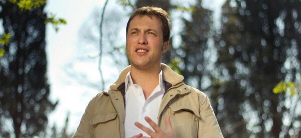 Изрвшни директор Покрета за неутралност и новинар Марко Милачић - Sputnik Србија