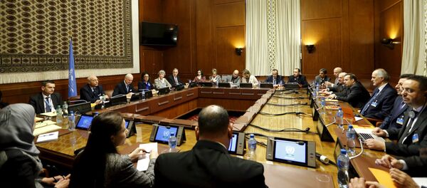 Преговори о сиријској  кризи у Женеви, Швајцарска - Sputnik Србија