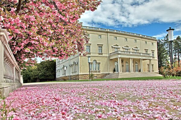 Поглед на дворски комплекс на Дедињу - Sputnik Србија