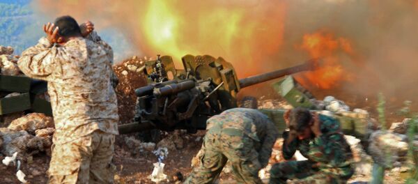 Sirijska vojska sprovodi ofanzivu u blizini mesta Salma u provinciji Latakija - Sputnik Srbija