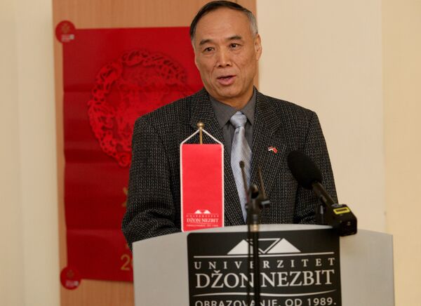 Kineski ambasador u Beogradu Li Mančang - Sputnik Srbija