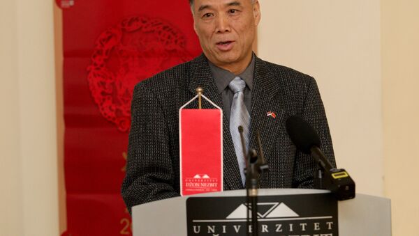 Kineski ambasador u Beogradu Li Mančang - Sputnik Srbija