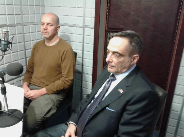 Александар Павић и Јован Ковачић Александар Павић и Јован Ковачић - Sputnik Србија