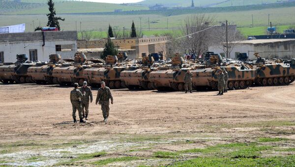 Turska vojska na sirijskoj granici - Sputnik Srbija
