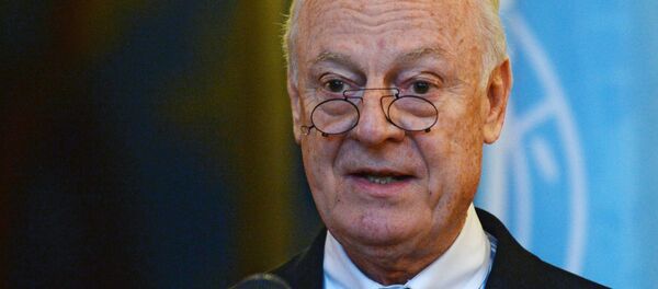 Specijalni izaslanik EU za Siriju Stafan de Mistura Specijalni izaslanik EU za Siriju Stafan de Mistura - Sputnik Srbija
