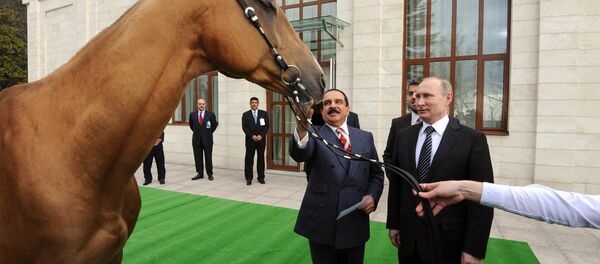 Susret Vladimira Putina sa kraljem Bahreina Hamidom bin Isom el Kalifom - Sputnik Srbija