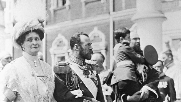 Porodica Romanov na proslavi 300. godišnjici carske porodice - Sputnik Srbija