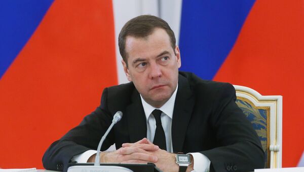 Prime Minister Medvedev chairs meeting of Economic Modernization Council's presidium - Sputnik Србија