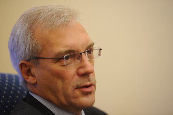 Aleksandar Gruško, stalni predstavnike Rusije pri NATO-u Aleksandar Gruško, stalni predstavnike Rusije pri NATO-u - Sputnik Srbija