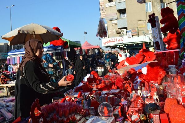 Proslava Dana zaljubljenih u Bagdadu - Sputnik Srbija
