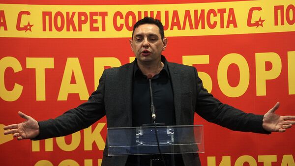 Lider Pokreta socijalista, Aleksandar Vulin - Sputnik Srbija