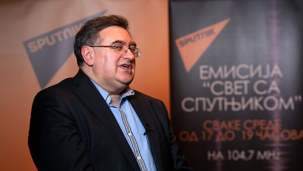 Glavni urednik NSPM Đorđe Vukadinović - Sputnik Srbija