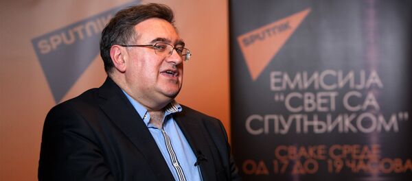 Главни уредник НСПМ Ђорђе Вукадиновић Главни уредник НСПМ Ђорђе Вукадиновић - Sputnik Србија