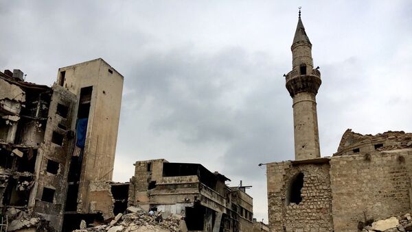 Уништен Стари град у Алепу, Сирија - Sputnik Србија