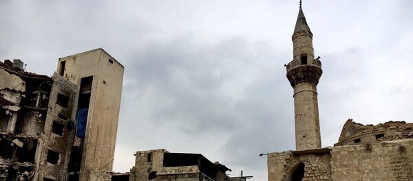 Uništen Stari grad u Alepu, Sirija - Sputnik Srbija