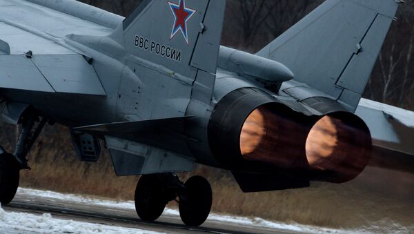 MiG-31 prilikom poletanja - Sputnik Srbija