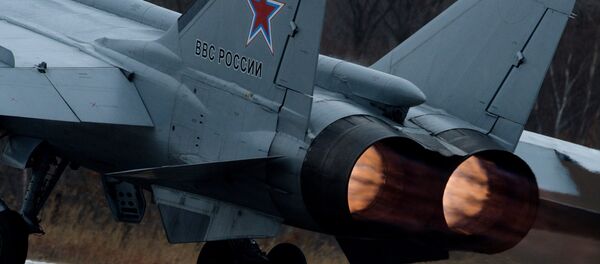 MiG-31 prilikom poletanja - Sputnik Srbija