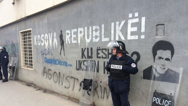 Косовска полиција у Приштини - Sputnik Србија