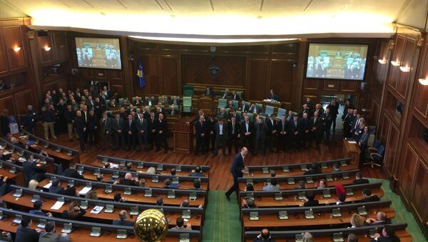 Седница у скупштини самопроглашеног Косова - Sputnik Србија