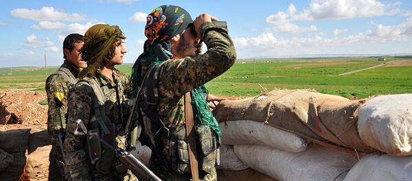 Позиције Курда на северу Сирије - Sputnik Србија