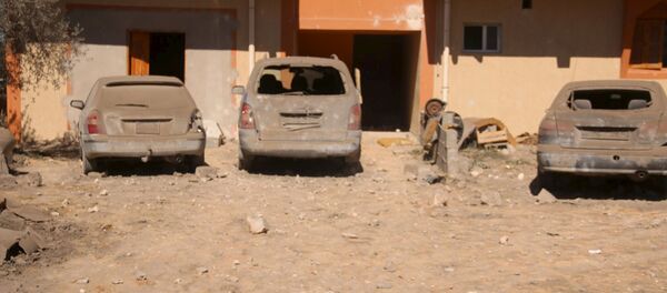 Mesto napada američkih aviona na kamp DAEŠ-a u Sabarti, Libija - Sputnik Srbija