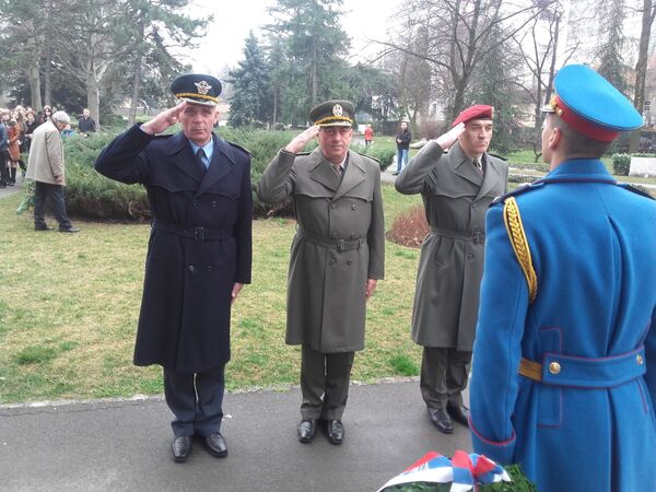Свечаности је присуствовао и начелник Генералштаба Војске Србије генерал Љубиша Диковић. Свечаности је присуствовао и начелник Генералштаба Војске Србије генерал Љубиша Диковић. - Sputnik Србија