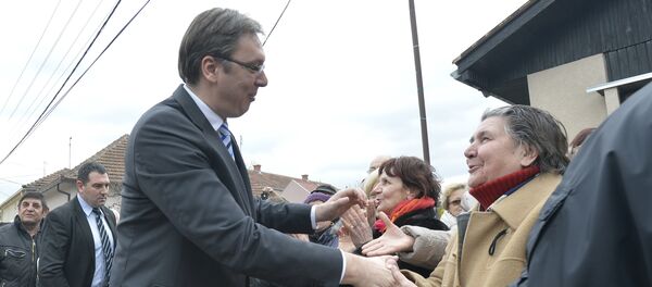 Aleksandar Vučić u Svilajncu - Sputnik Srbija