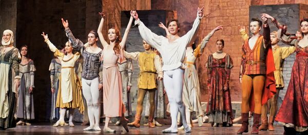 Плесни ансамбл балета Ромео и Јулија у Сава центру са солистима на челу - Sputnik Србија