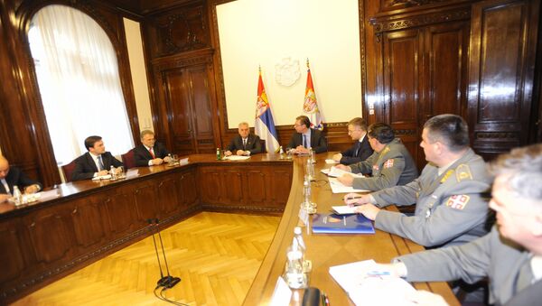 Sastanak Saveta za nacionalnu bezbednost u Predstavništvu Srbije - Sputnik Srbija