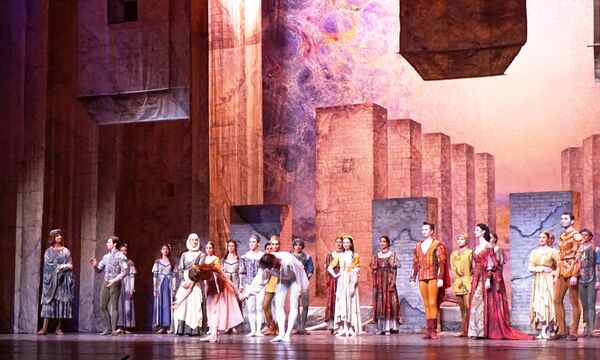 Ансамбл Руског царског балета по завршетку представе „Ромео и Јулија“ - Sputnik Србија