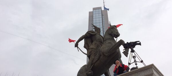 Протест опозиције у Приштини - Sputnik Србија