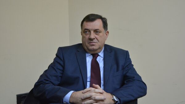Predsednik Republike Srpske Milorad Dodik bio je gost redakcije Sputnjika - Sputnik Srbija