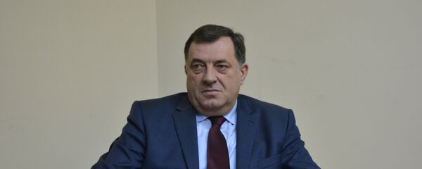 Predsednik Republike Srpske Milorad Dodik bio je gost redakcije Sputnjika Predsednik Republike Srpske Milorad Dodik bio je gost redakcije Sputnjika - Sputnik Srbija