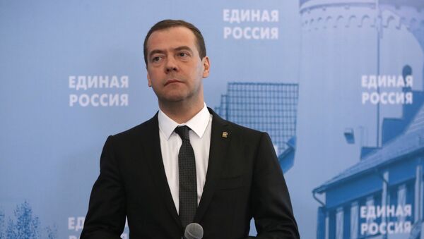 Премијер Руске Федерације Дмитриј Медведев - Sputnik Србија