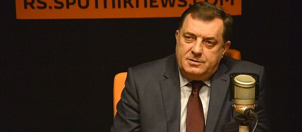 Predsednik RS Milorad Dodik u poseti Sputnjiku - Sputnik Srbija
