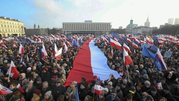 Пољска, протест против Владе - Sputnik Србија