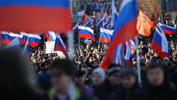 Marš sećanja na Borisa Nemcova - Sputnik Srbija