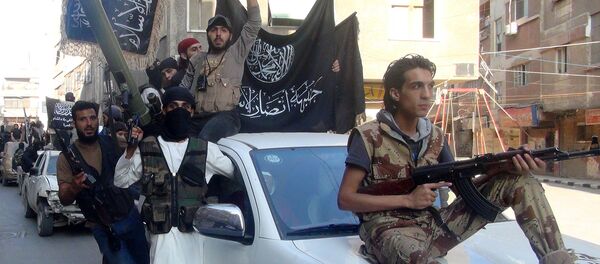 Borci terorističke oragnizacije Nusra front - Sputnik Srbija