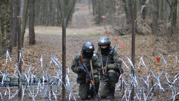 Obuka ukrajinskih vojnika prema NATO standardima - Sputnik Srbija