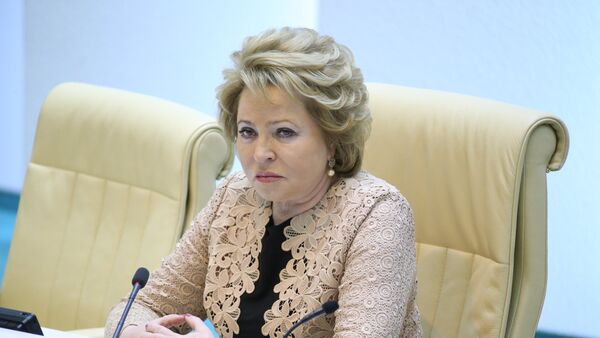 Predsednica Saveta Federacije Valentina Matvijenko - Sputnik Srbija