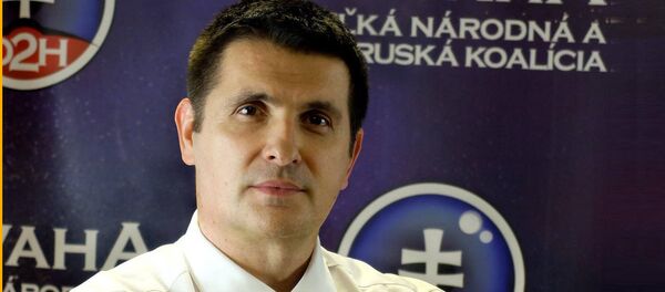 Јан Павлиш, лидер покрета „Храброст - велика народна и проруска коалиција“ - Sputnik Србија