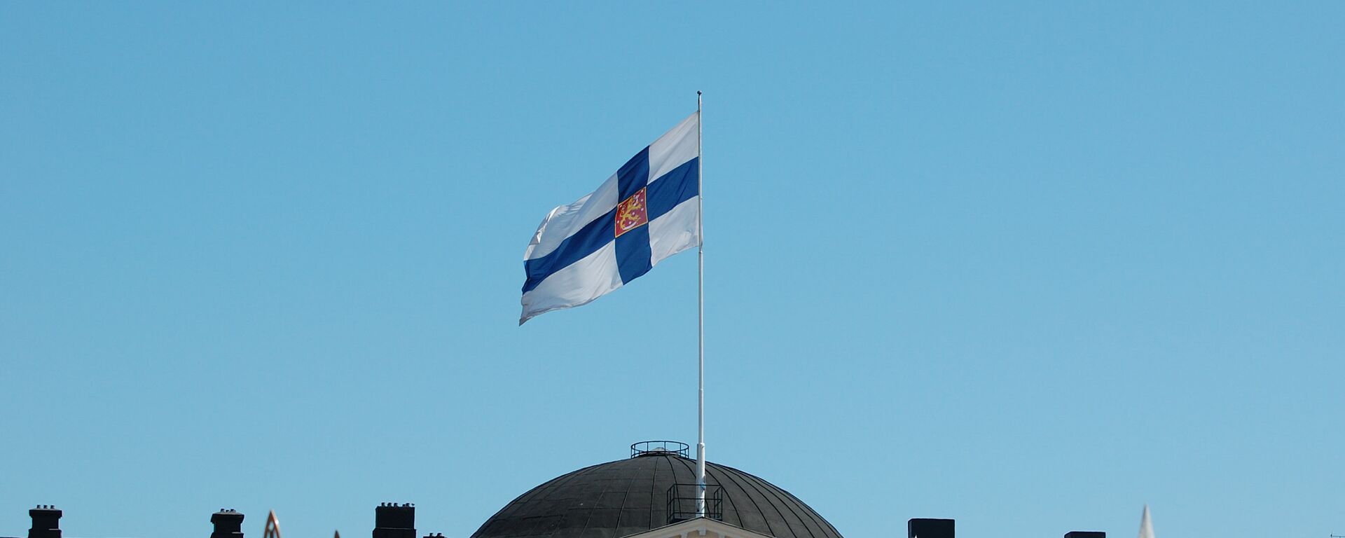 Finska zastava u Helsinkiju, Finska - Sputnik Srbija, 1920, 14.05.2022