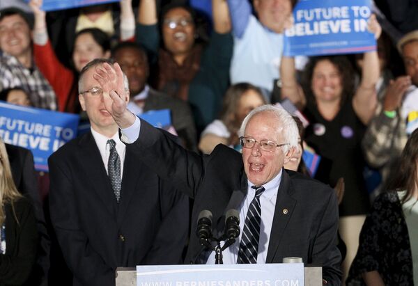 Демократски председнички кандидат Берни Сандерс Демократски председнички кандидат Берни Сандерс - Sputnik Србија